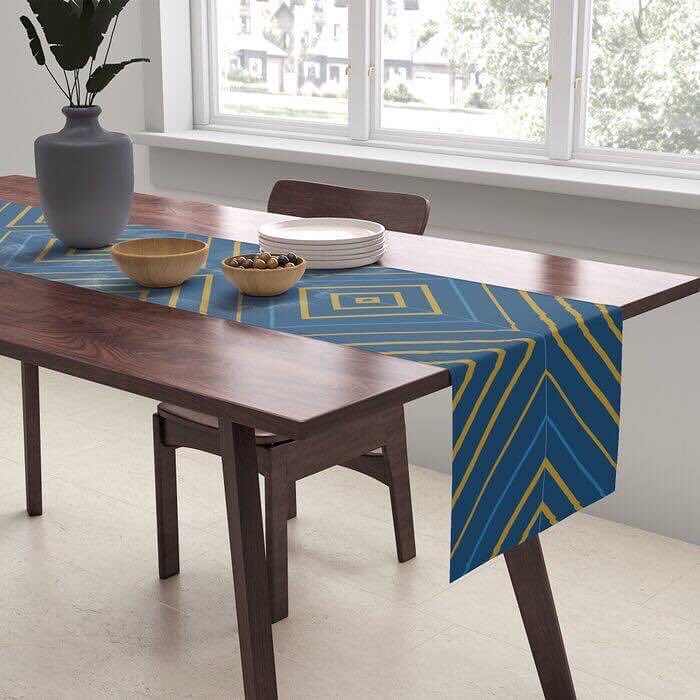pulaskishepherd's tweet photo. “Arts Décoratifs Bleu Moyen” Table Runner
#PulaskiShepherdCo
#pscsco
#ArtsDecoratifs
#MediumBlue
#TableRunner
#society6
https://t.co/dN0BhhQpL8 https://t.co/VUOZ74ttb1