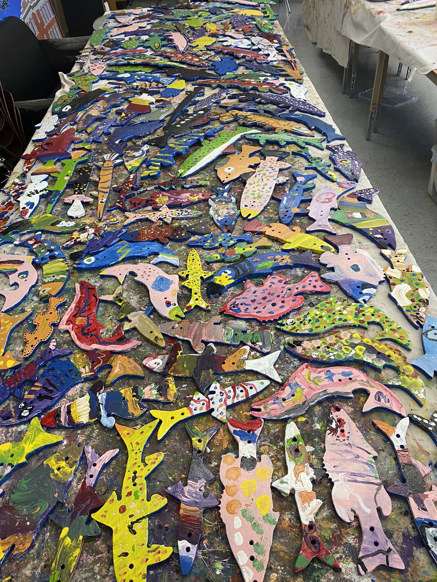 AberdeenPS's tweet photo. Stream of Dreams was a success! Can’t wait to see our fish on display! Thank you #UTRCA and #TVDSB for giving this opportunity to our students. @RAndrewCanham  @dyanasquire @MrsDeVooght https://t.co/6GWds76LVy