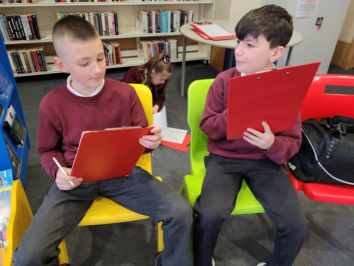StMichaelsRCY's tweet photo. Last weeks visit to the Port Glasgow Library with P6/5! We had a great time and enjoyed finding out our 'reading personalities' 😊 Thank you for having us! @InverclydeLibs @P6_5StMichaels @SMPG1964 https://t.co/66Nasz1KKp