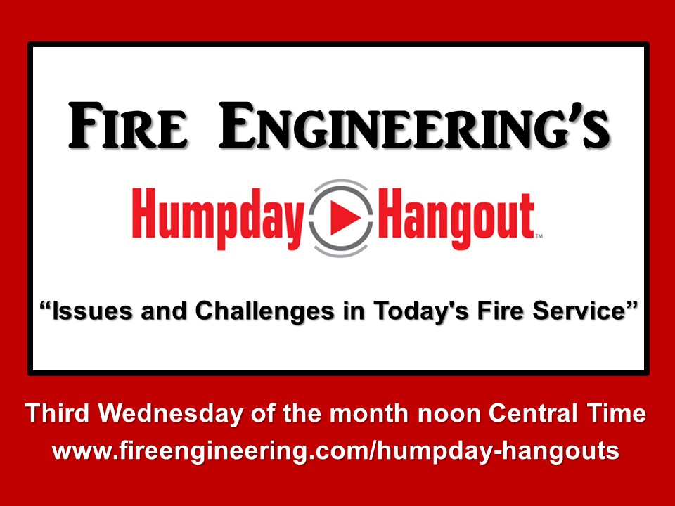 chieflasky's tweet photo. Humpday Hangout LIVE tomorrow. Our special guest will be Chief Mike Wisko, Agency Chief for the Texas Commission on Fire Protection. This will be another great one! @fireengineering @firenation #FETALK #allthingsfire #TCFP https://t.co/AAmtCHTy8A https://t.co/v1QJ2Bc734