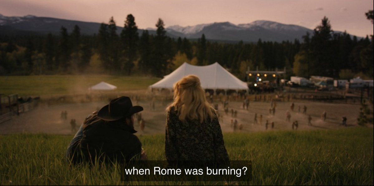 blondeinromance's tweet image. i can't get out from my head this moment and realising, that Rip did self-education, including history with aim to understand what about Beth is talking #YellowstoneTV #bethandrip