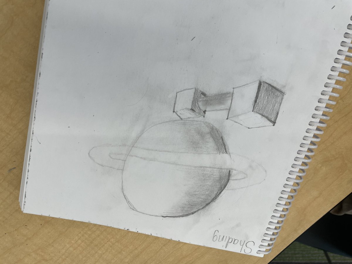 MrVeronese's tweet photo. It was great to learn all together this afternoon. The grade 4s explored the 3D drawing concepts of foreshortening and shading. What amazing artists we have here @KiddleCBE ! https://t.co/IsdoJWYFb5