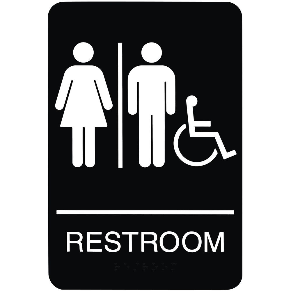 We use a public washroom. A similar sign as below on the door. My kid asks “How is this accessible if there’s no button to help with the door?” Don’t let the accessible sign fool you. It’s not always accessible. #disabilityawearness #accessibility