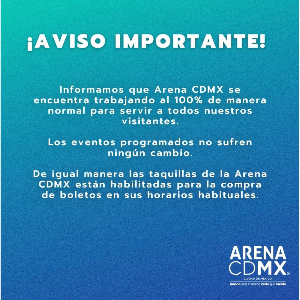 Arena CDMX tweet media