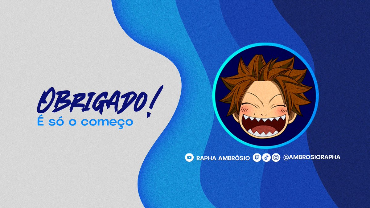 Obrigado por tornarem este sonho possível!

É só o começo e eu agradeço por cada visualização, sub e palavras no pv! No início eu fiquei com muita vergonha, mas hoje sei quem me apoia 💙

Com coragem eu permaneci e criei um gosto incrível pela stream, obg 💙

Todo rt é bem-vindo
