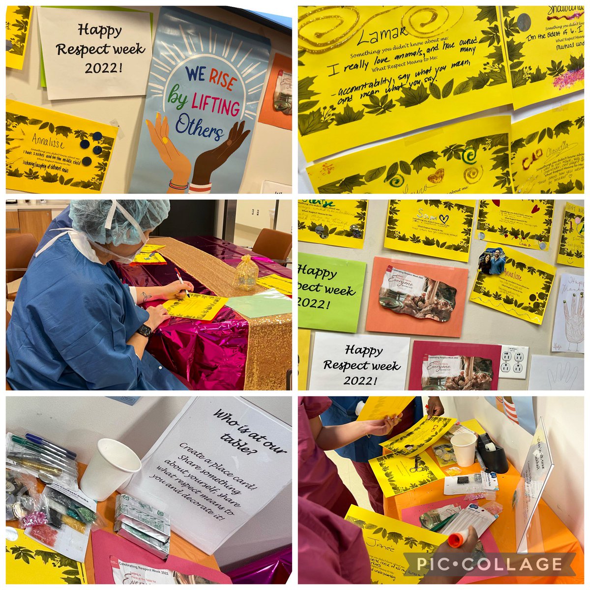 Annalisse Mahon (@annalissemahon) on Twitter photo Respect Week 2022: the BMH/CCH OR is setting a place at the table for everyone!! #diyplacecards #gettingtoknowourdiversetable #workfamilyfun #periopproud 🤎🍂<a href="/Mary_Cassai/">Mary Cassai</a> <a href="/ErnestoPMir/">Ernesto Perez-Mir</a> <a href="/NYPPeriopProud/">Joanne Connor</a> <a href="/nas9096/">Natalya Stark</a> Respect Week 2022: the BMH/CCH OR is setting a place at the table for everyone!! #diyplacecards #gettingtoknowourdiversetable #workfamilyfun #periopproud 🤎🍂<a href="/Mary_Cassai/">Mary Cassai</a> <a href="/ErnestoPMir/">Ernesto Perez-Mir</a> <a href="/NYPPeriopProud/">Joanne Connor</a> <a href="/nas9096/">Natalya Stark</a>