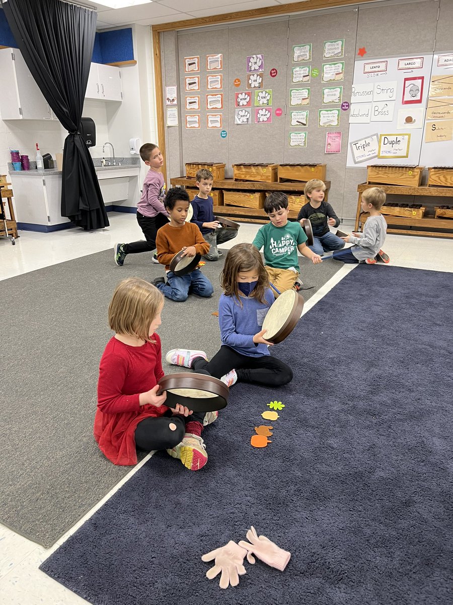 joyceannr's tweet photo. Kinders and First grade writing compositions in music with fall shapes. They are so creative…#stratfordlandingmusic https://t.co/45Qd8G2A5u