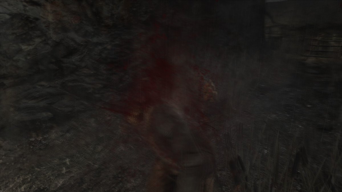 Doofivirus's tweet photo. That's it? No head? #RE4HDProject https://t.co/VzzTXLqEMQ