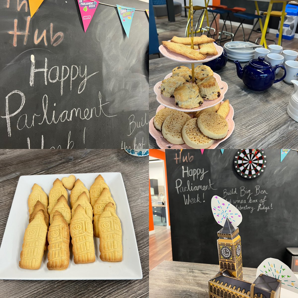 the_white_stuff's tweet photo. What a lot of fun we had ⁦@compassionuk⁩ today celebrating ⁦⁦@YourUKParl⁩ week! Even made Big Ben Biscuits. #Democracy #thankful https://t.co/PATZFFkf6r