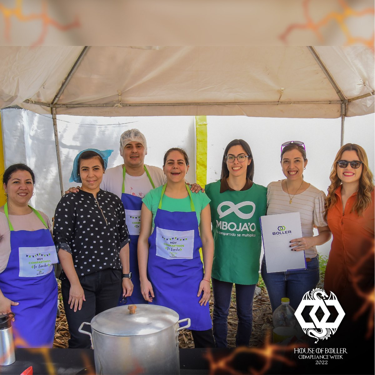 CasaBoller's tweet photo. ♻️🥘 Una jornada de mucha calidad y #CeroDesperdicio con Mbojao🤝 En el marco del Compliance Week, el viernes pasado realizamos una actividad en conjunto con @mbojao y nuestros colaboradores, promoviendo el cumplimiento de estándares de calidad y responsabilidad social. https://t.co/egKUPnGFHo