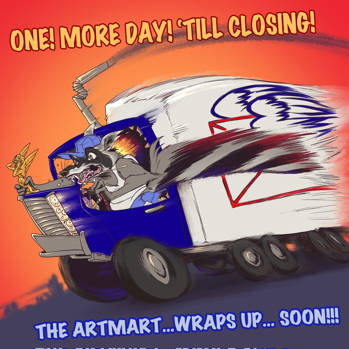 Boper9_Art's tweet photo. Did you know?
ArtMart 2022 closes Nov. 16th...
Tomorrow!?!
https://t.co/u4PKKiu4rL
Some items are sold out already, &amp; plenty of one-off &amp; artmart exclusive items are on sale right near this wrap-up! Dont wait until full midnight tomorrow; stake claim to ur fave arts soon🌄⏳!! https://t.co/zhePSmrQ1S