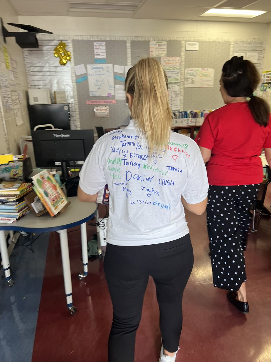 BTW_HCPS's tweet photo. Thank you to our @UofTampa interns for establishing relationships with our students during your time on campus! You all are going to make phenomenal teachers! 💜🐝💛 #buildingourcommUNITY https://t.co/3tHaVkcVpV