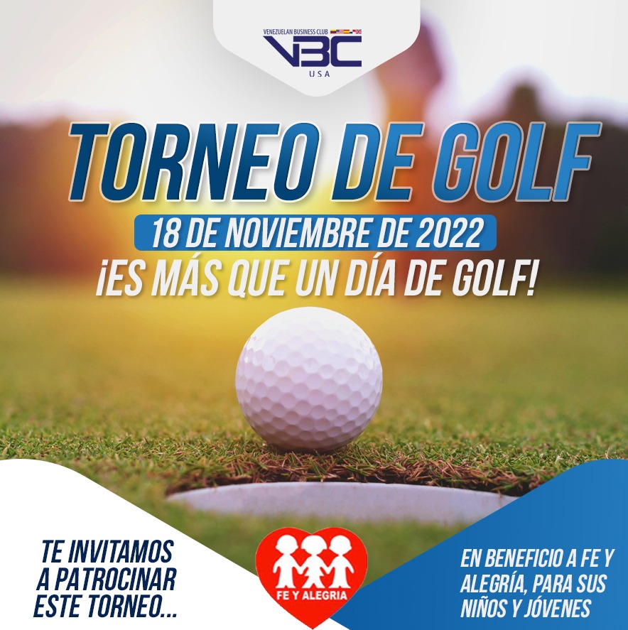 venbc's tweet image. Noviembre 18! Torneo de Golf en Beneficio de Fé y Alegría, y muchos eventos más! Para más información: conta.cc/3E2ydrO
conta.cc/3UICFmE