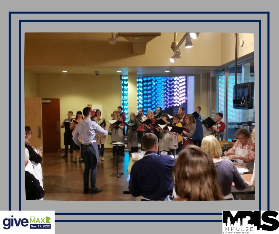 MPLSimPulse's tweet photo. For Give to the Max Day 2022, we are sharing our favorite memories from our past nine seasons! (Inspired by ComMUSICation.)

5. 
Dinner, anyone? "Cooking with the Choir" at Kitchen Window paired great food with great music!

#mplsimpulse
#GivetotheMax https://t.co/JYkQYATPFK