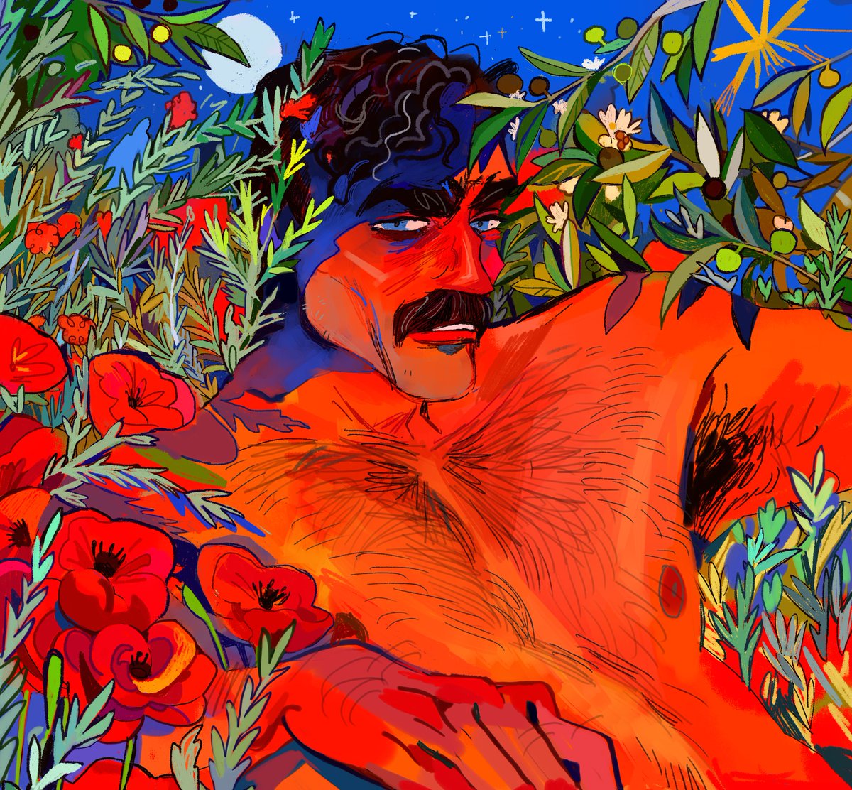 sorry its like im a 1920s french pervert painter living in an attic and hes the muse who consumes my every waking thought. like its my fault