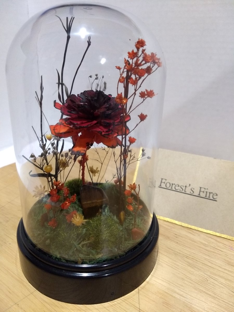 TwiningTree's tweet photo. ๐ฅForest's Fire the #SpiritHome has an orange Sola flower with a Tiger's Eye crystal & Carnelian & Tiger's Eye crystal chips. S0โฃld at Aquatifur
More are av๐
ฐ๏ธilable!๐Come by my table (Table M52) in the Artist's Marketplace at @FurFest!๐
#art #sculpture #crystals #pagan #fineart https://t.co/wo8N3IYkiy