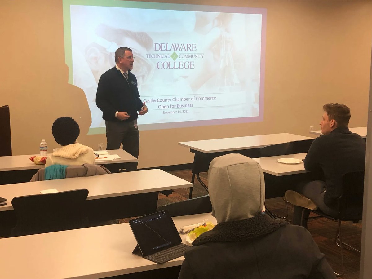 Our members, and the community, had the pleasure of learning how Delaware Technical Community College is supporting our current and future workforce as part of our New Castle County Open for Business Lunch and Learn series!

Join us for SCORE Delaware: buff.ly/3V0WFjY