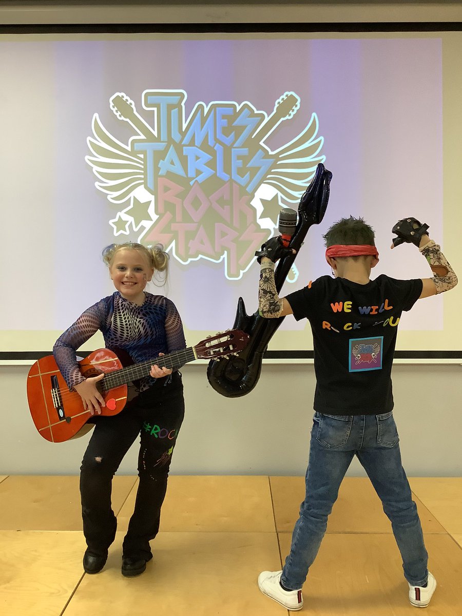BelleValeSchool's tweet photo. Y4, Y5 and Y6 ‘Best Dressed Rockstar’ Competition Winners striking a pose! 🎸🤩 @MrMcDadeBVP @MissJonesBVP @MrJonesBVP @TTRockStars https://t.co/UAl8s0wck9