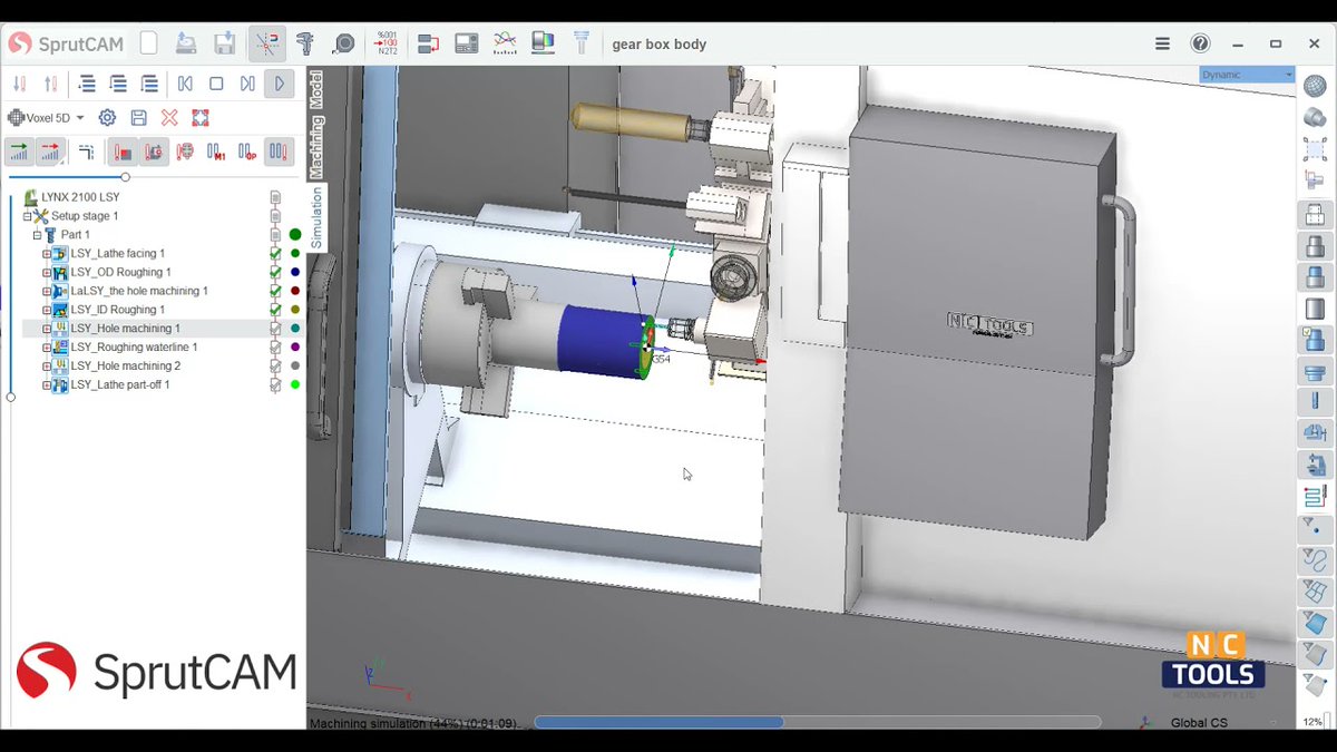 tools_nc's tweet photo. SprutCAM is the CAD/CAM Software for 2, 3, 4, 5 axis milling, HSM, multitask machining, Turning, Mill-Turn, Wire EDM and robots.
Doosan and SprutCAM Mill Turn Module https://t.co/gC3G7Sx2LL
#SprutCAM #cadcam #machining #software #cnc #manufacturing #programming #cam #nctools https://t.co/G0l7QCZC56