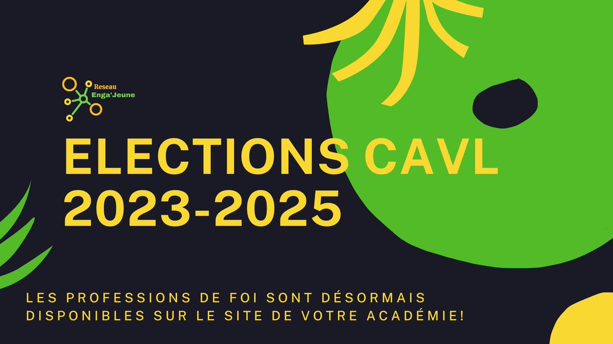 EngaJeune's tweet photo. Les élections auront lieu dans votre académie dans le courant de la semaine prochaine !

Pour les concernés, retrouvez les professions de foi des candidats au CAVL de Grenoble ici: https://t.co/CtcQ5XUhX2

#cavl #democratie  #education #cvl #college #lycee #engagement #jeunesse https://t.co/nLpX5fJyXV