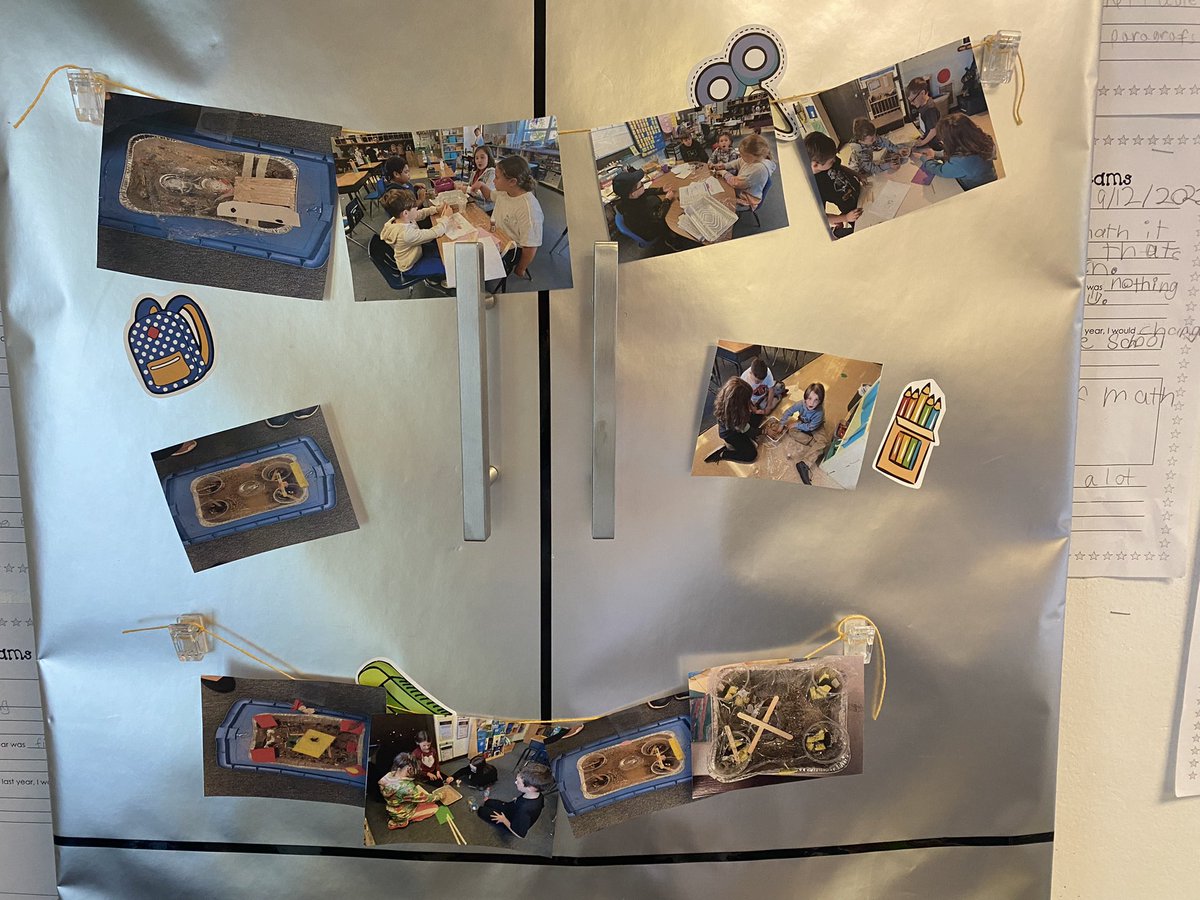 jenndonais's tweet photo. Cara Ripley, 3rd grade @aesmrm teacher, showed off her @PLTWorg #StudentWorkFridge! Love seeing their weather unit work on the fridge! @Mass_STEMHub @ripley_cara @amesburypublic1 https://t.co/URel6P8C7r