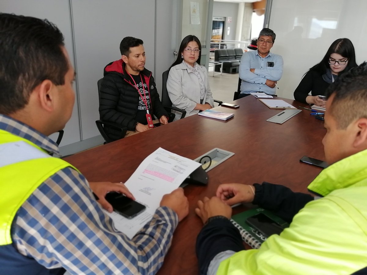 Coordinación Zonal 3 ECU 911 Ambato tweet media