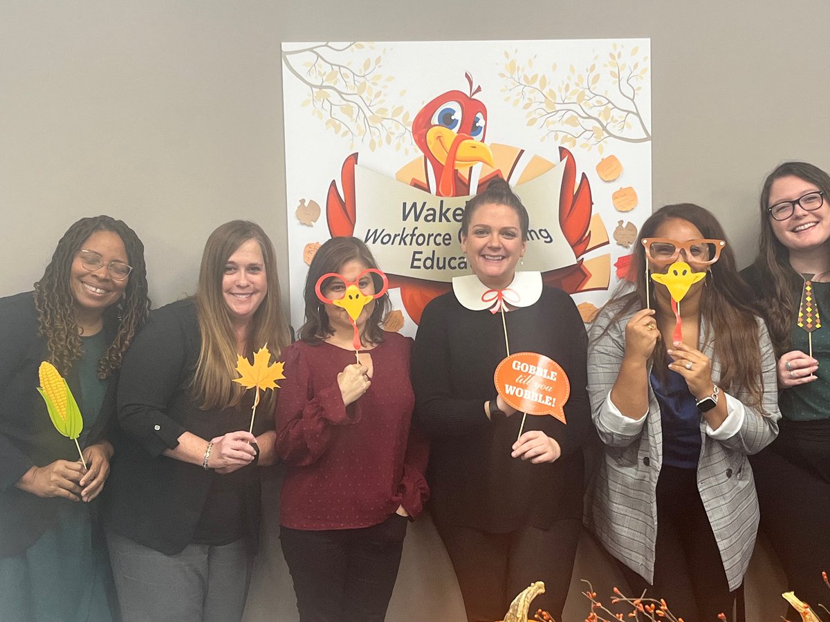 WakeTechWCE's tweet photo. Our fabulous WCE team is having a blast at our in-person professional development sessions today! #WakeTech @waketechcc https://t.co/kM0InlDw5o