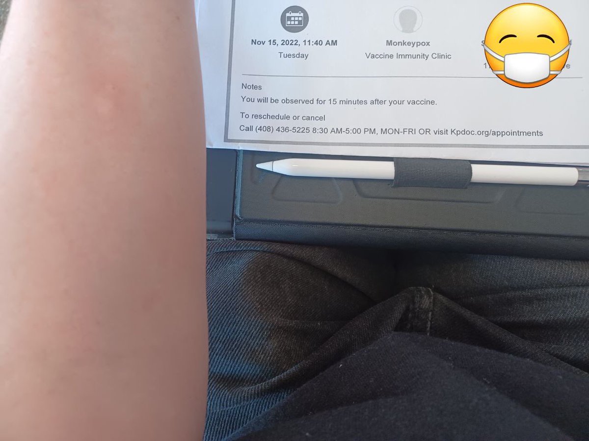 BookLab4's tweet image. Awroooo… sent to the vet today, and was poked and prodded… but not in the fun way… my aching arms.

✅ Flu Shot
✅ Pneumonia Vacc.
✅ 🙊 Poxx 1st (finally!)

And scheduled to begin prelim. for PrEP