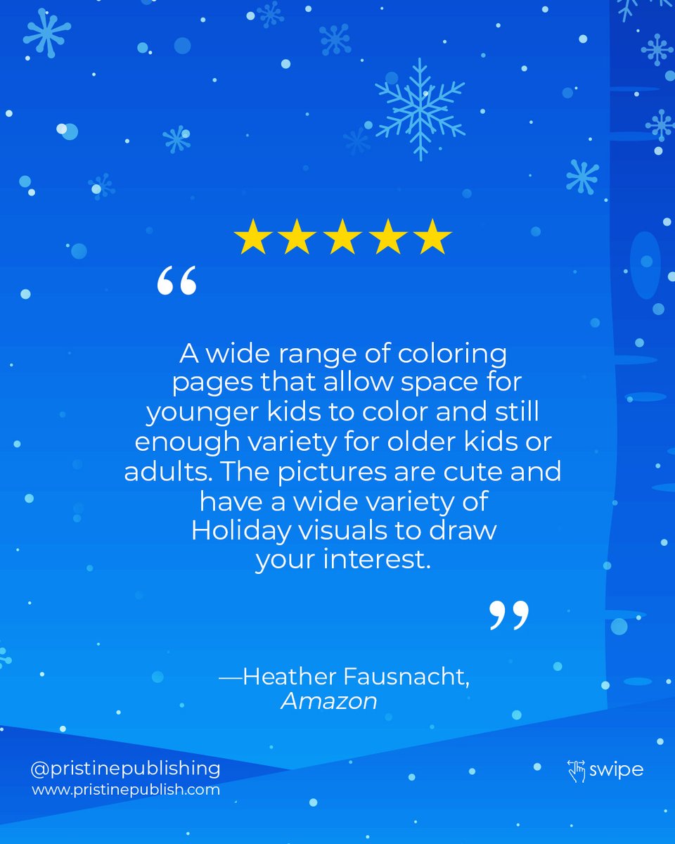 PristinePublish's tweet image. Christmas Color by Number for Kids! ⛄️

Get it today by visiting:
amazon.com/Christmas-Colo…

#colorbynumber #colorbynumber #activitybookforkids #kidsbooks #kidsbookclub #coloringbook #coloringbookforkids #colourbynumbers