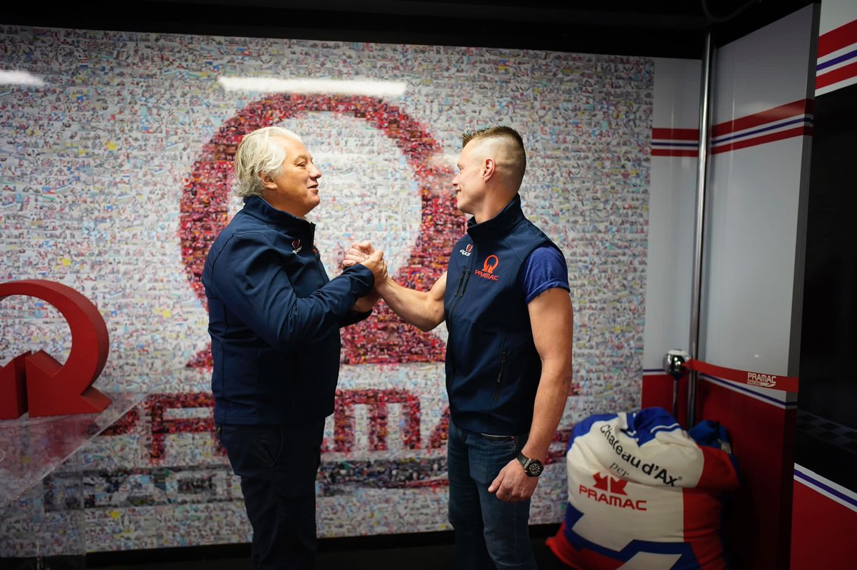 Contento de poder disputar la próxima temporada de #MotoE con el <a href="/PramacMotoE/">Prettl Pramac MotoE</a> ✊⚡️