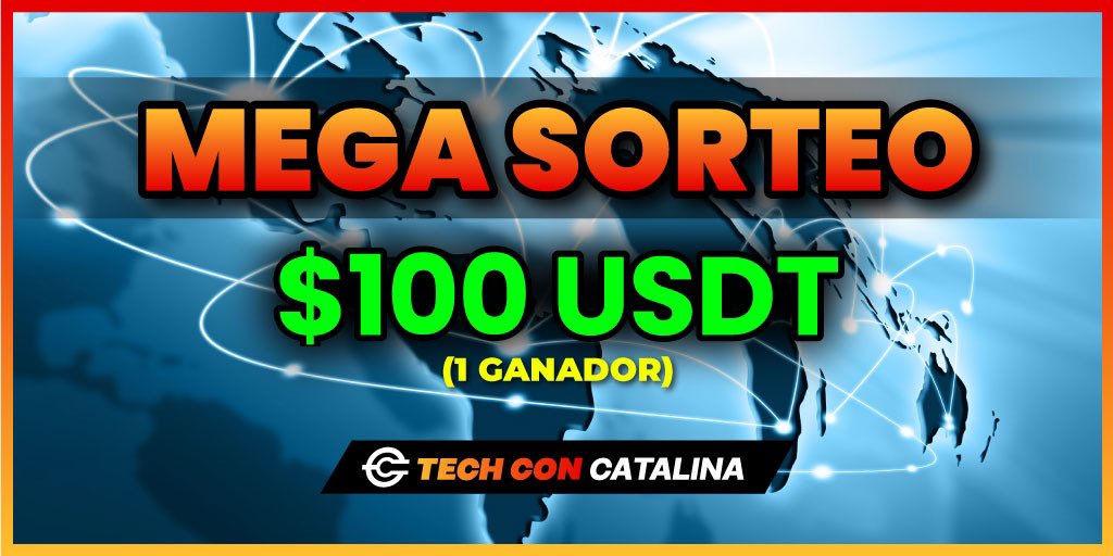🏆 NUEVO SORTEO 🏆

Sorteo de $100 USDT para 1 persona de mi Comunidad.

👇🏻Súper FÁCIL PARTICIPAR: 

1️⃣. Dale like y Re-Tweet
2️⃣. Sígueme en Twitter @Techconcatalina 
3️⃣. Etiqueta a 3 amigos 

🍀ÉXITOS 🍀