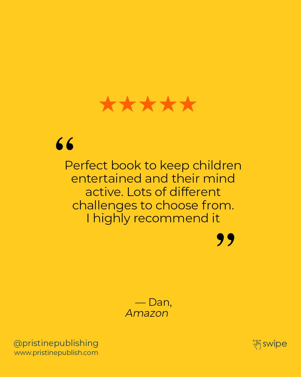 PristinePublish's tweet image. Mazes for Kids!

Get it today by visiting:
amazon.com/Mazes-Kids-Maz…

#mazes #mazesforkids #activitybook #activitybookforkids #childrensbooks #kidsbooks #mazebook