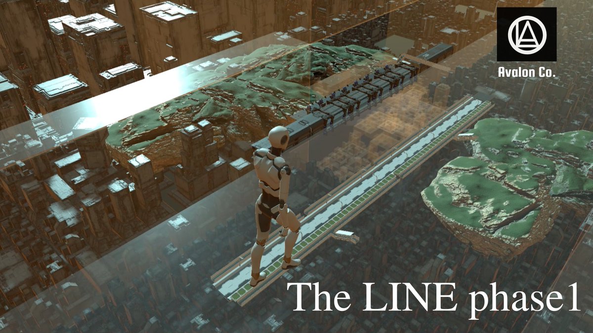 AVALON_login_'s tweet photo. #KB3Dchallenge 
#Avalon 
#Metaverse 
#theline 

We simulate The LINE on the metaverse
More green!
More asset! https://t.co/kZhmkhOO0N