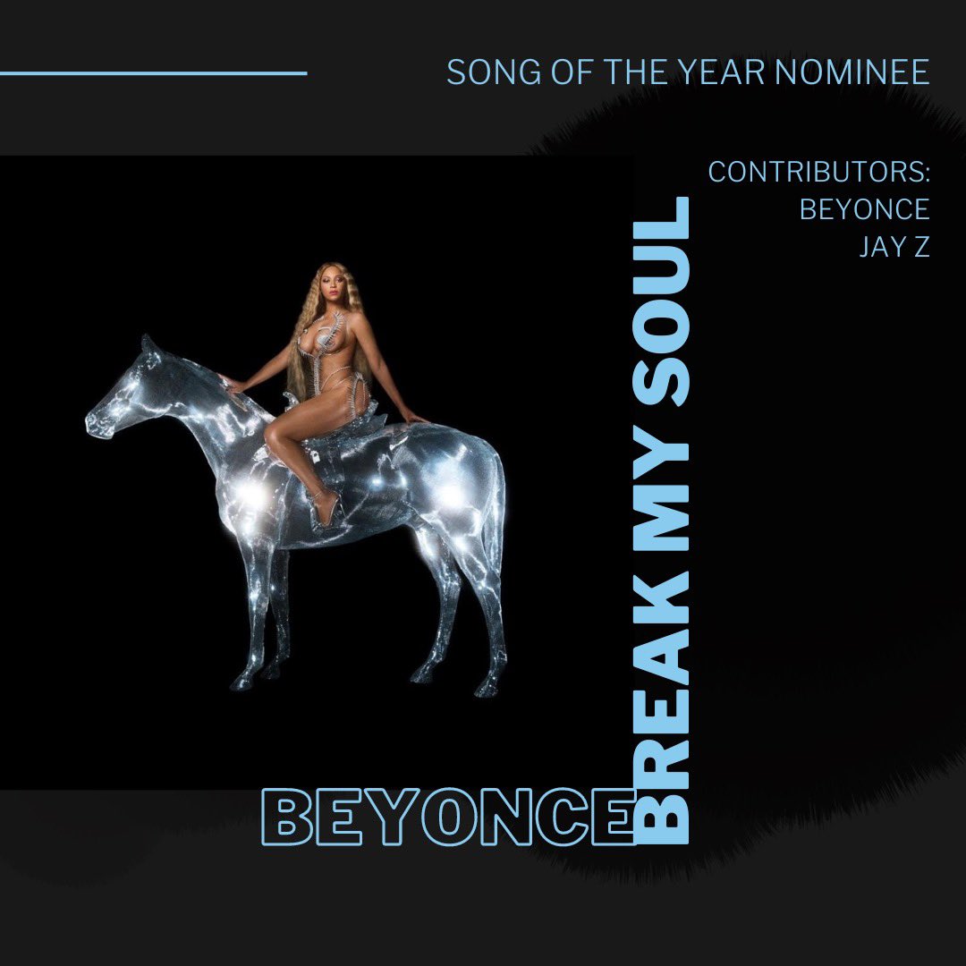 SonyMusicPub's tweet photo. SONG OF THE YEAR PT. 1 ✍️
@Beyonce
@sc
@TheronTheron_
#matthewcastellanos
#rickyreed https://t.co/xOdJb81bMb