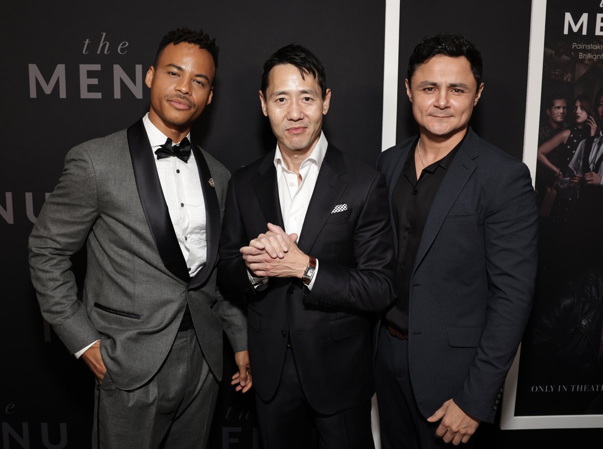They walked. They served. They ate. #TheMenuFilm NYC premiere was MADNESS. In theaters this Friday!