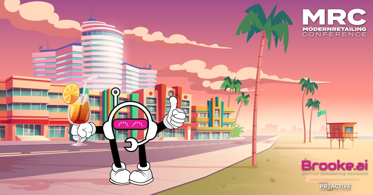 pdsbrooke_ai's tweet image. MRC has been a blast! 🎉  Thanks to everyone who stopped by to learn about Brooke.ai and the many services PDS offers. Cocktail hour is quickly approaching!

Book a Demo: lnkd.in/g3vFb-D7

#ProactiveDealerSolutions #PDS #MRC #ModernRetailingConference