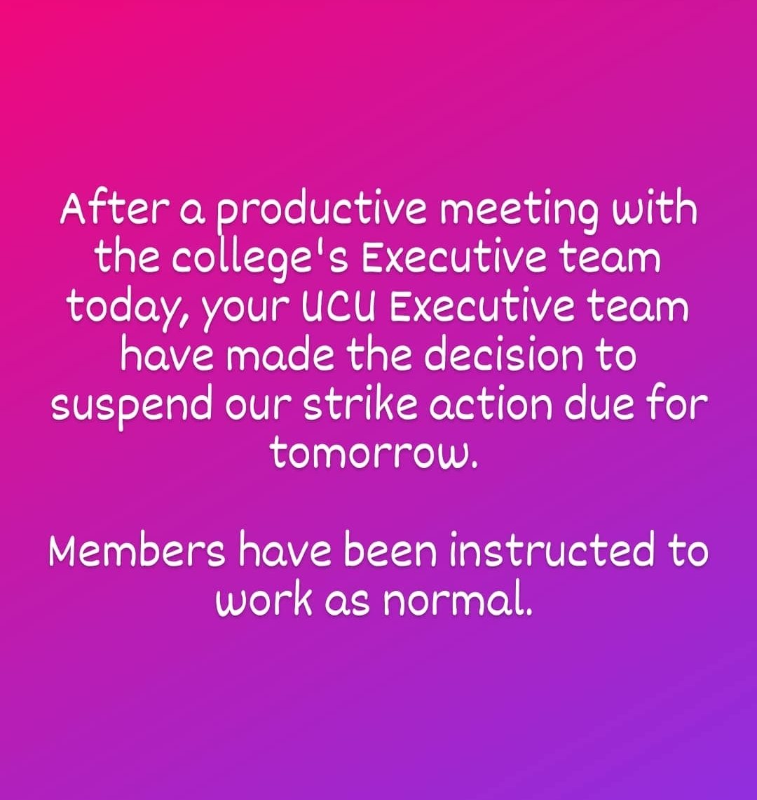 UCU Barnet and Southgate (@ucubands) on Twitter photo 