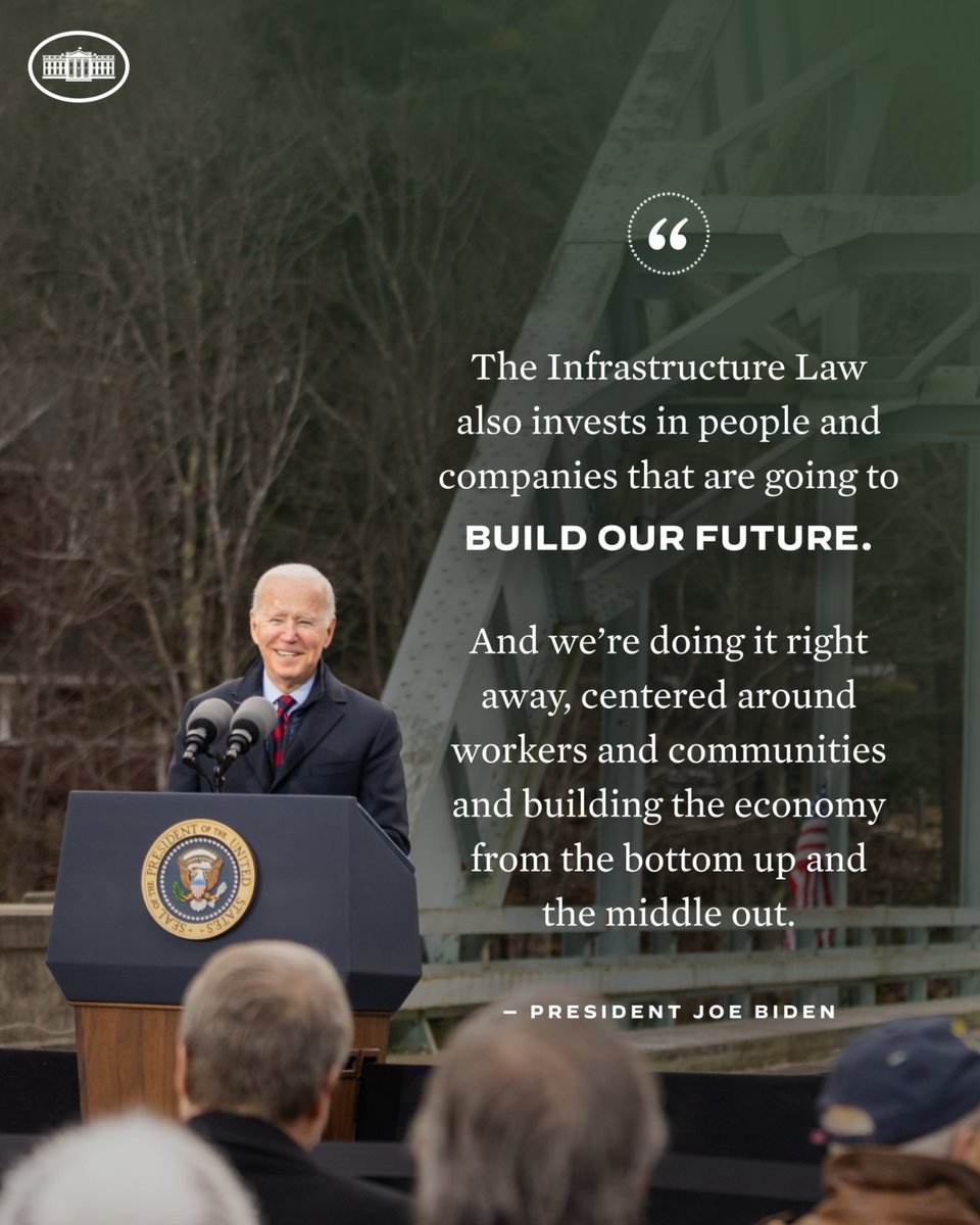 Mr Sosa On Twitter RT POTUS We re Investing In Our Infrastructure And We re Doing It In 