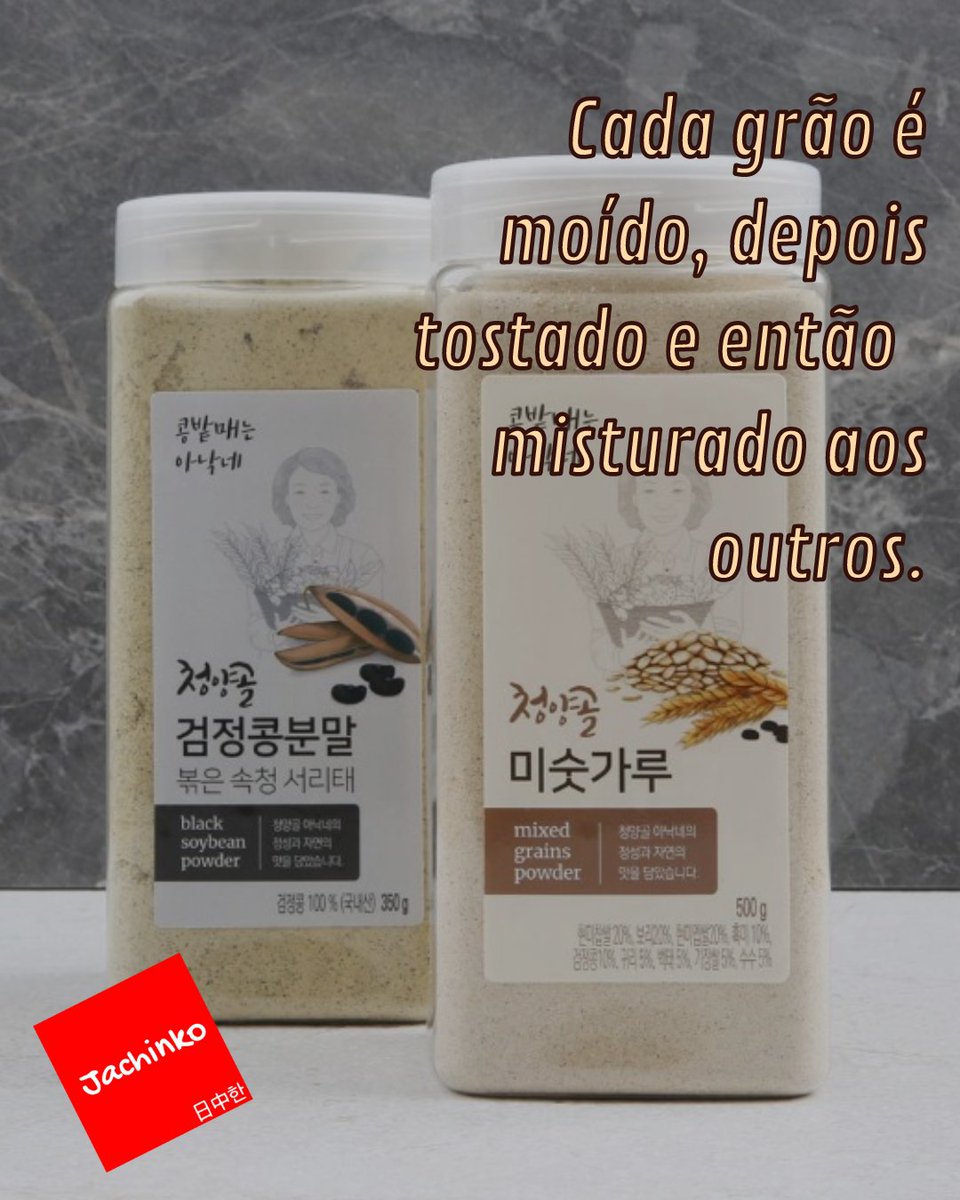 jachinko's tweet photo. Conhecia essa #superfood #coreana?
.
Não deixe de seguir o Jachinko para mais conteúdo sobre a Ásia!
.
🇰🇷
.
#coreia #coreiadosul #southkorea #korea #대한민국 #한국 #미숫가루 #misugaru https://t.co/XOnYGsshLL