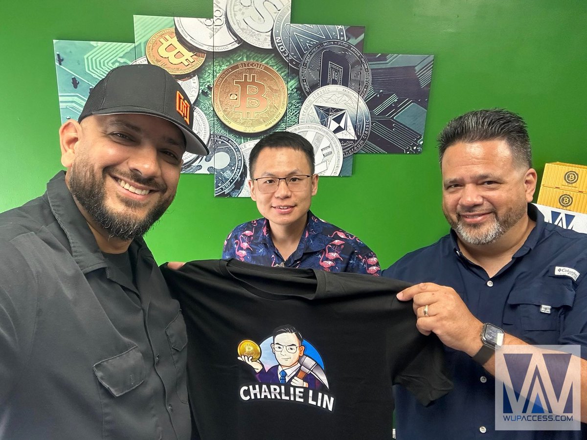 wupaccess's tweet image. BIG welcome to our friend CharlieLin @charlielinhk Thank you for coming out and visiting the WUP Access Crypto Mining Store &amp;amp; Showroom. We had some great conversations concerning Bitcoin and the Crypto Mining Industry.

#bitcoin #wupaccess #wupaccesscrypto #wupaccesscryptomining