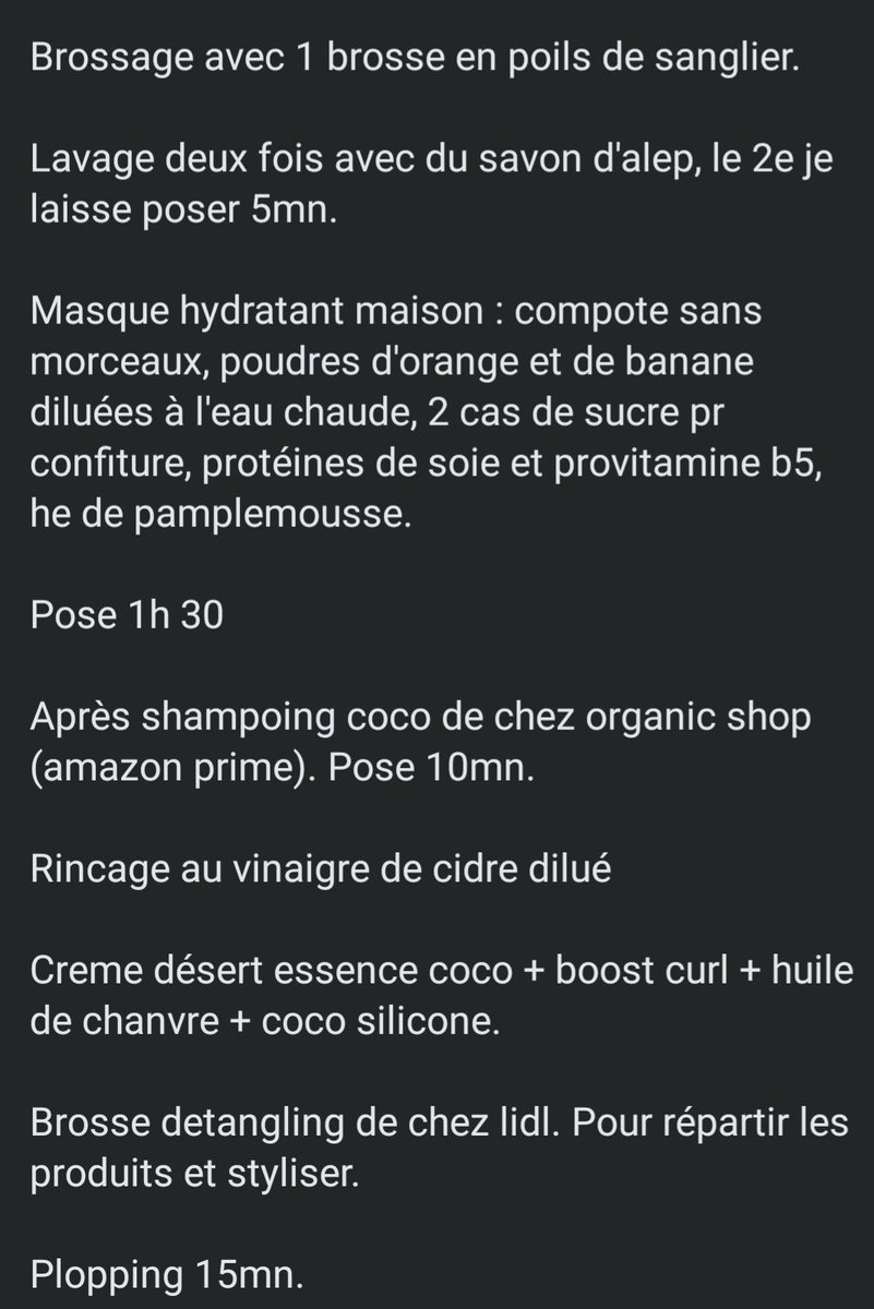 PtiteBouclettes's tweet image. #clarification #curlyroutine