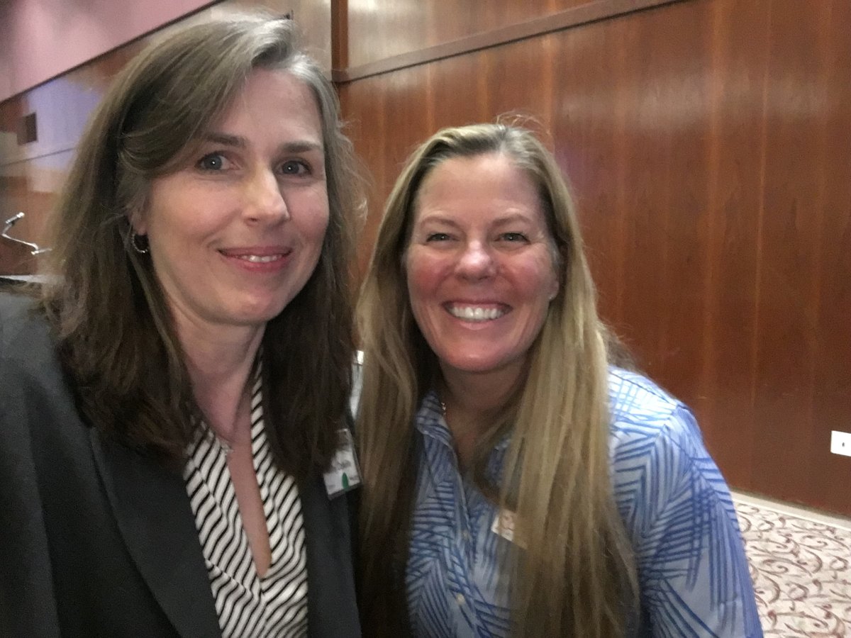 AHHCNC's tweet photo. Shannon Pointer, DNP, RN, CHPN, @AHHCNC VP of #Hospice & #PalliativeCare, & Kathy Colville, MSW, MSPH, @NCIOM President & CEO, pictured here at the #NCIOM 2022 Annual Meeting, diving deep into the challenges of #recruitment, #retention, & support for the #nc #WorkforceForHealth https://t.co/xS4Aw0Gubi