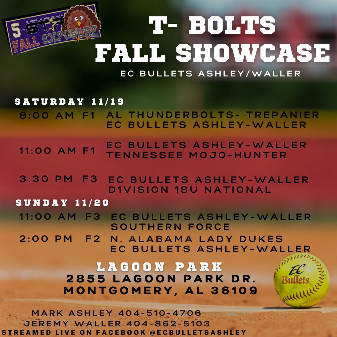 We will be in Montgomery this weekend!