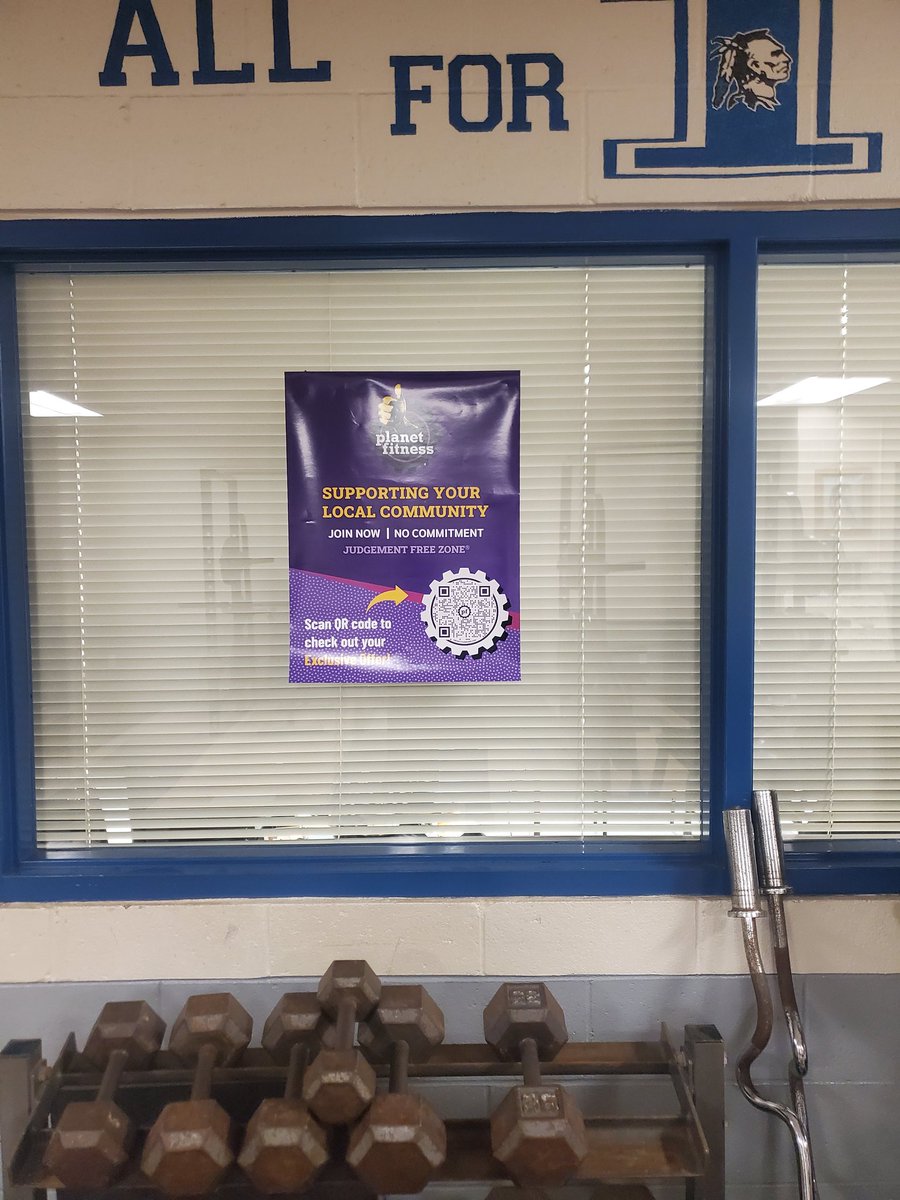 Proud to display our new signage. Thanks <a href="/PlanetFitness/">Planet Fitness</a>