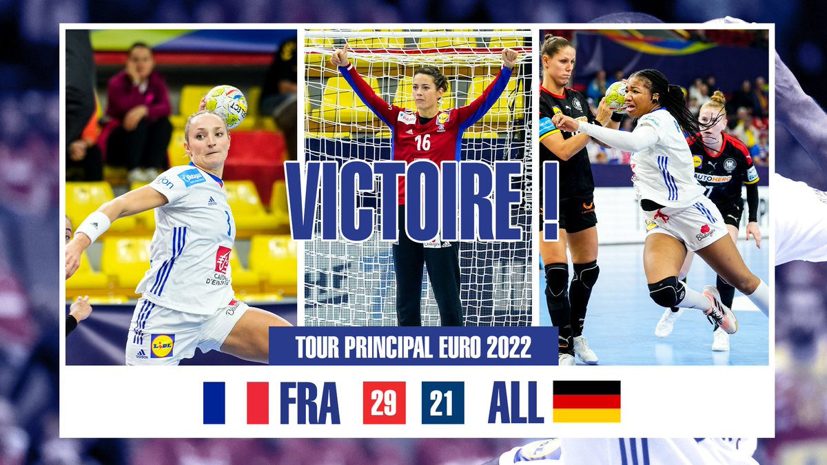 Prefon_Asso's tweet photo. 🤩La France est en demi !🤩
Les succès s'enchainent et les Bleues continuent à tout donner sur le terrain. On y croit ! Tous avec les Bleus jusqu'au titre Européen ! Score final 29 🇫🇷⚡️🇩🇪21
#Prefonhand #BleuEtFier #Engagement https://t.co/L46bbXFrsb