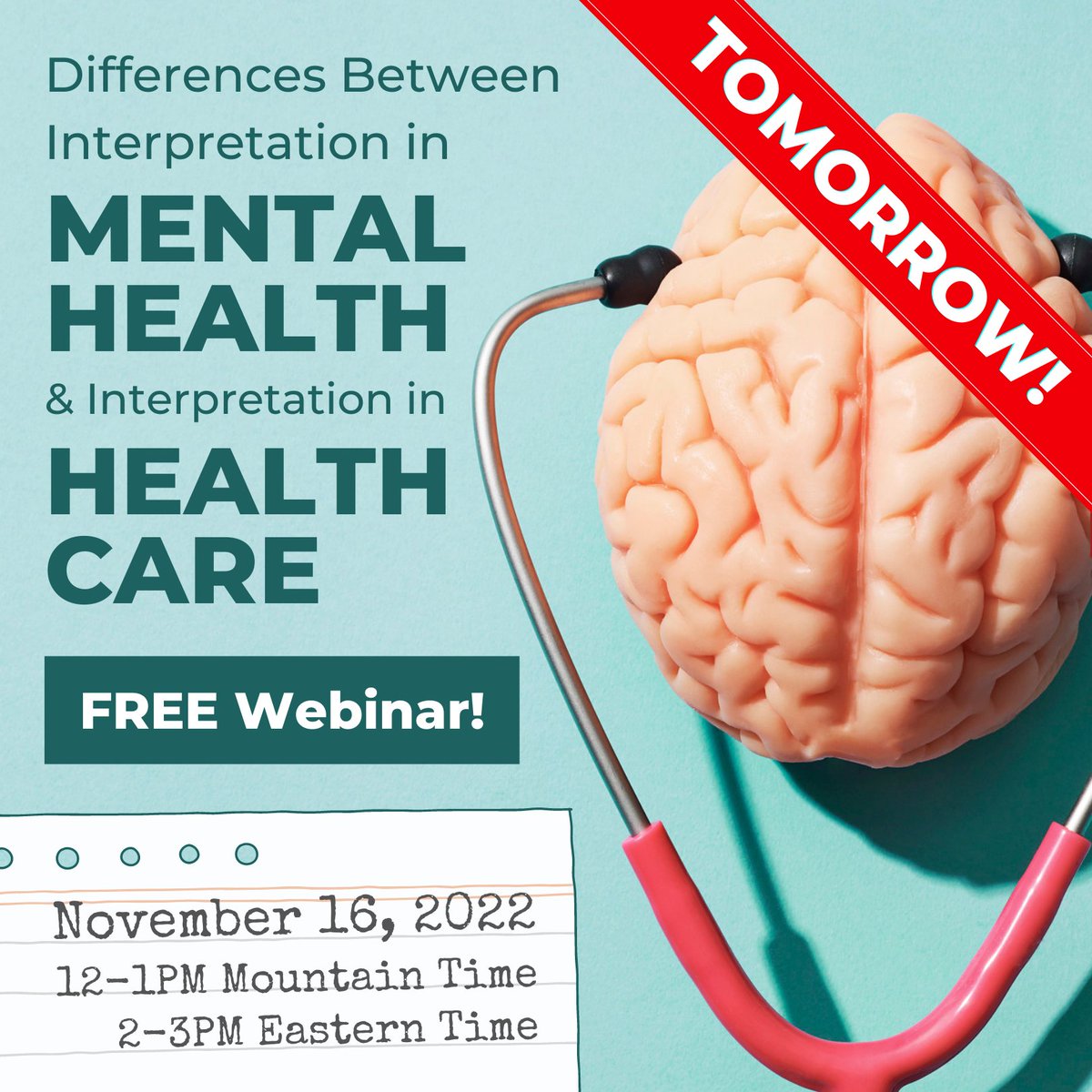 #1nt #interpreter #interpretation #mentalhealth
Register at bit.ly/medvsmh1nt