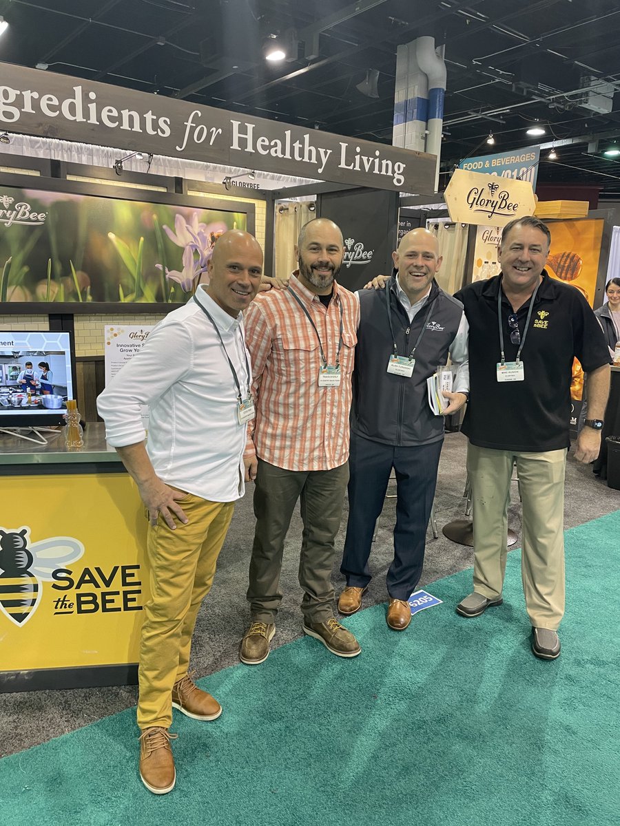 GloryBeeFoods's tweet image. There’s still time to visit! The PLMA Show closes at 4 p.m. in Chicago and we’ve had a great time so far. Come by Booth F6205 in Sky Hall to discuss honey and natural ingredients. See you soon!

#HoneyExperts #Food&amp;amp;Beverage #Innovation #PLMA #PrivateLabel