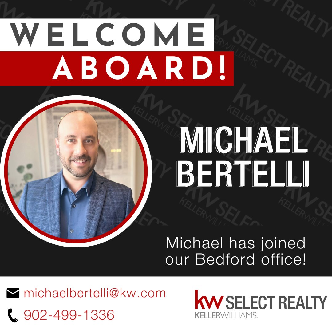 kwselect's tweet photo. Please join us in welcoming Michael Bertelli to our KW Family! We are thrilled to be in Business with you! https://t.co/cHdqAcDkoG
