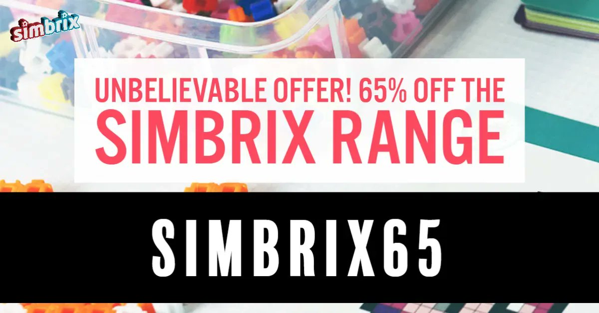 Simbrix's tweet image. !AMAZING DEAL ON THE #SIMBRIX WEBSITE!
simbrix.com/shop

65% off Simbrix Range when you spend over £50!
Just use SIMBRIX65 to get the deal!

TILL STOCKS LAST!

#pixelart #offer #sale #discount #onlineshopping #offers #shopping #fusebeads #love #deals #promotion #deal