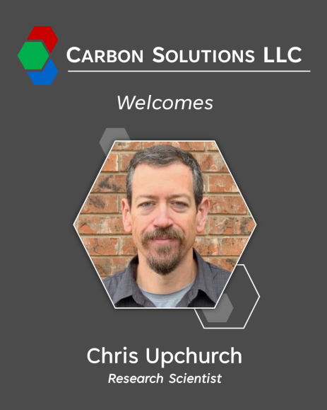 We welcome Chris Upchurch to the team. Chris is a transportation geographer with expertise in network analysis and geographic information science.

carbonsolutionsllc.com/?p=3240